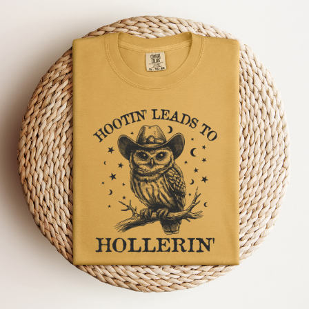 HOOTIN' LEADS TO HOLLERIN'