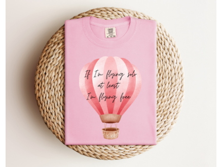 IF I'M FLYING SOLO AT LEAST I'M FLYING FREE