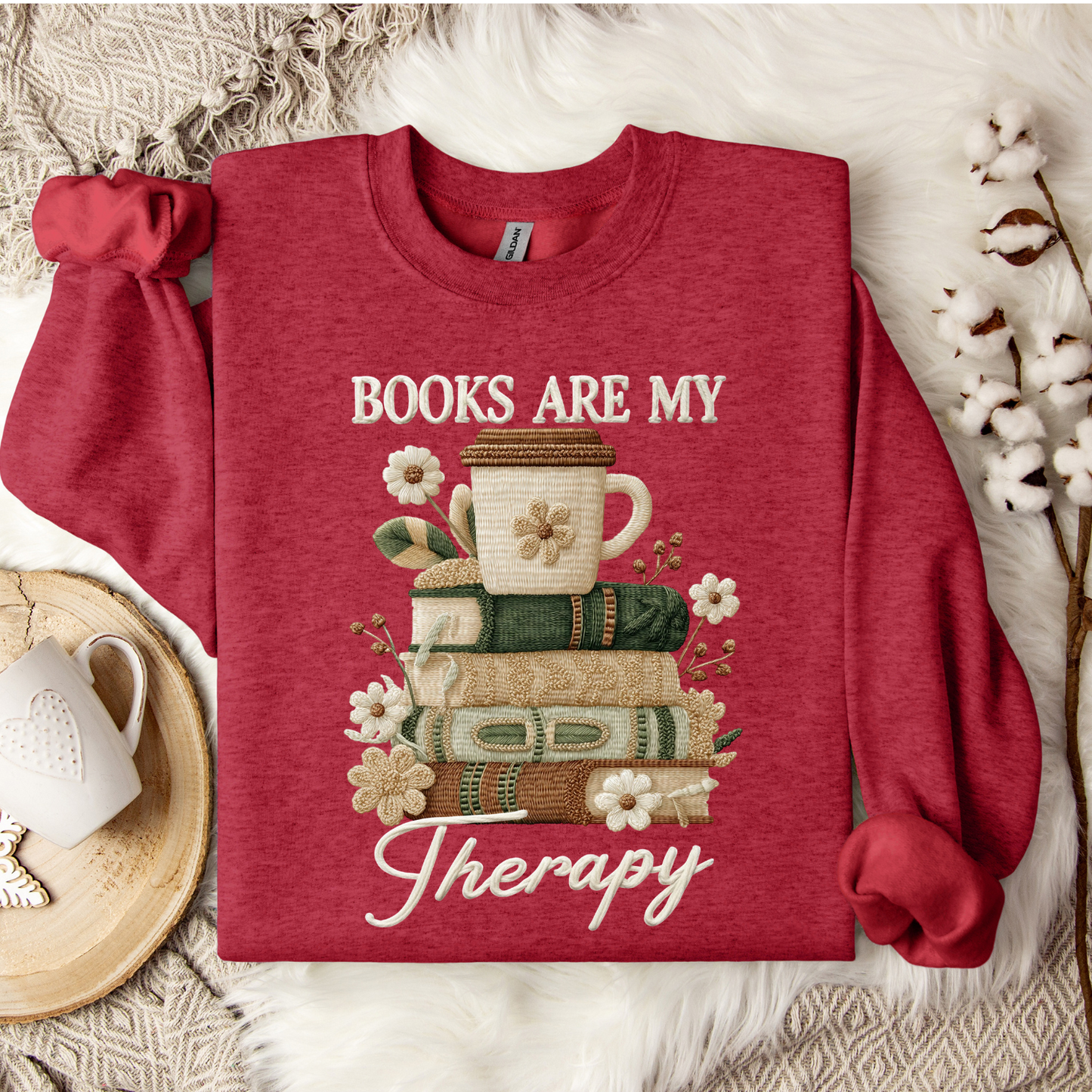 BOOKS ARE MY THERAPY