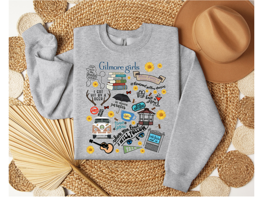 GILMORE GIRLS ON THE TOWN SWEATSHIRT