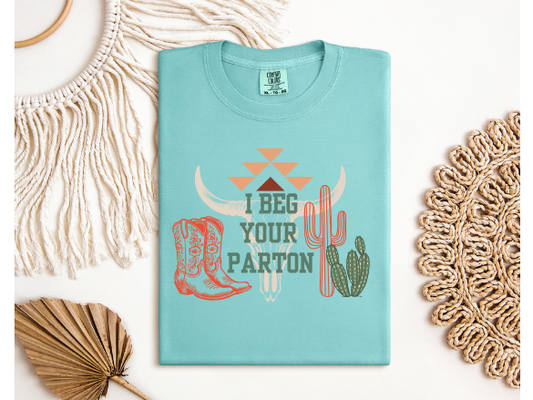 I BEG YOUR PARTON