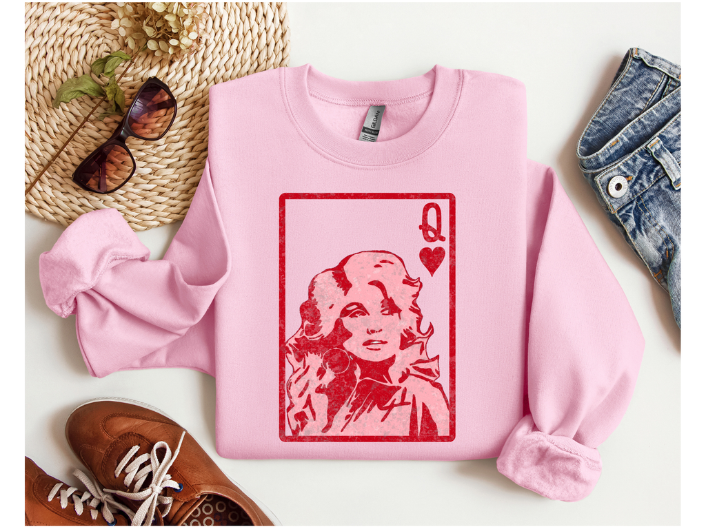 QUEEN OF HEARTS SWEATSHIRT